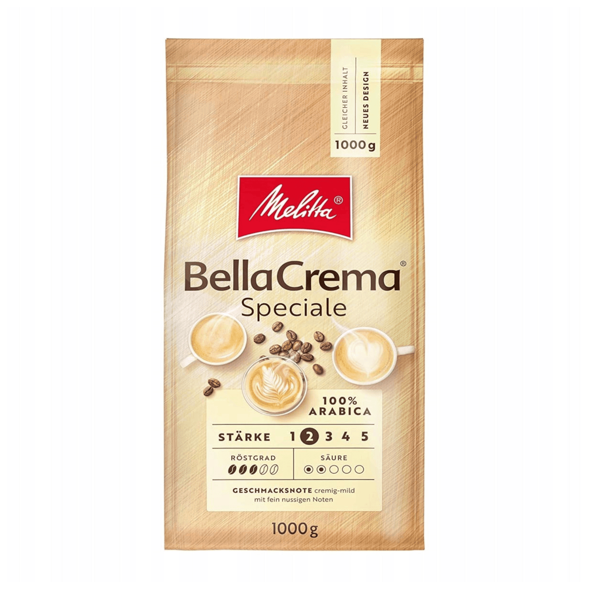 Produkt MELITTA Kawa ziarnista Kawa ziarnista MELITTA Bella Crema Speciale 1 kg 100134