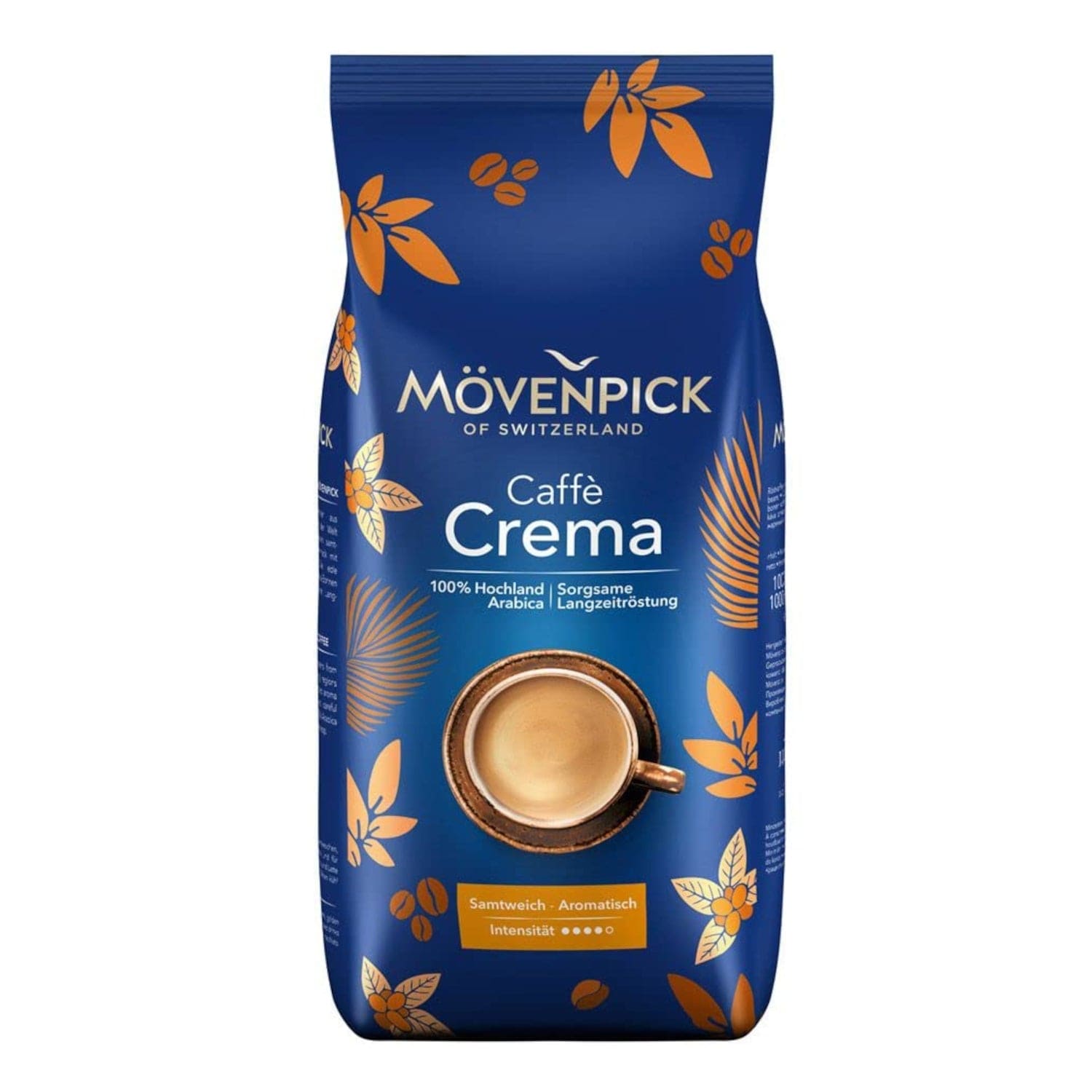 Produkt MOVENPICK Kawa ziarnista Kawa ziarnista MOVENPICK CAFFE CREMA 1kg 010836