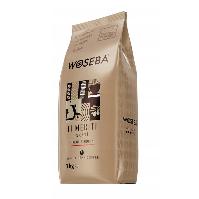 Produkt WOSEBA Kawa ziarnista WOSEBA Ti Meriti Un Caffe Crema E Aroma 1 kg 039186