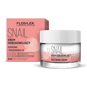 Produkt FLOSLEK Kremy do twarzy Krem odbudowujący FLOSLEK Snail ze śluzem ślimaka na dzień i noc 50ml 002149
