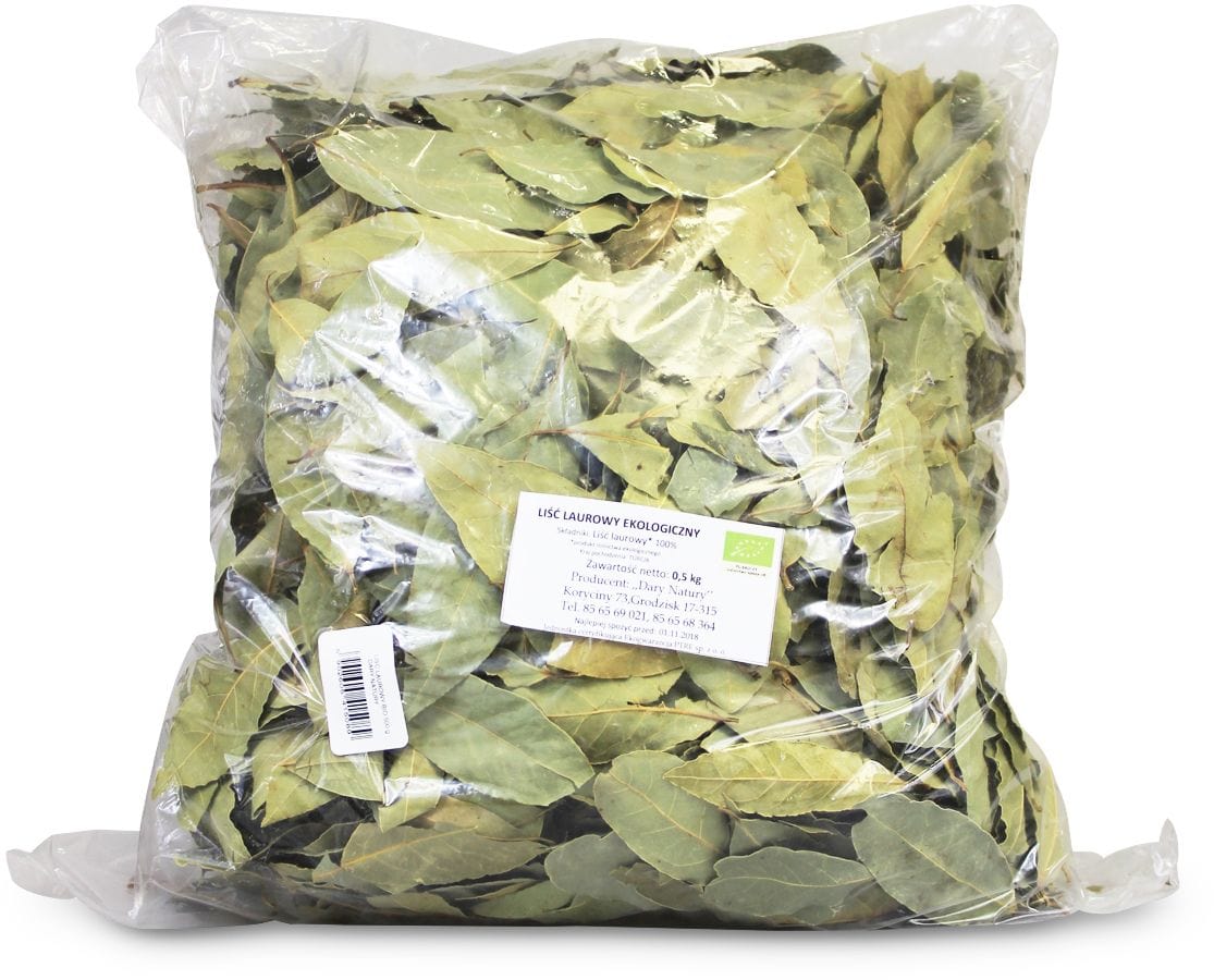 Produkt HORECA BIO - pozostałe LIŚĆ LAUROWY BIO 500 g - HORECA (DARY NATURY) 5903246868623