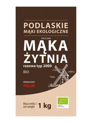 Produkt BIO LIFE Mąka Mąka żytnia razowa BIOLIFE ekologiczna BIO 1kg 046750