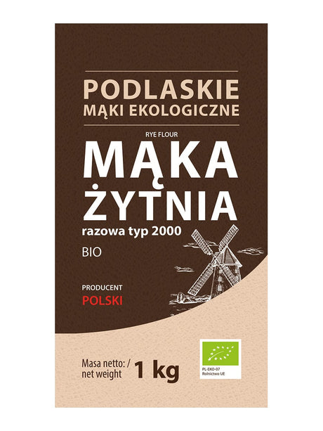 Produkt BIO LIFE Mąka Mąka żytnia razowa BIOLIFE ekologiczna BIO 1kg 046750