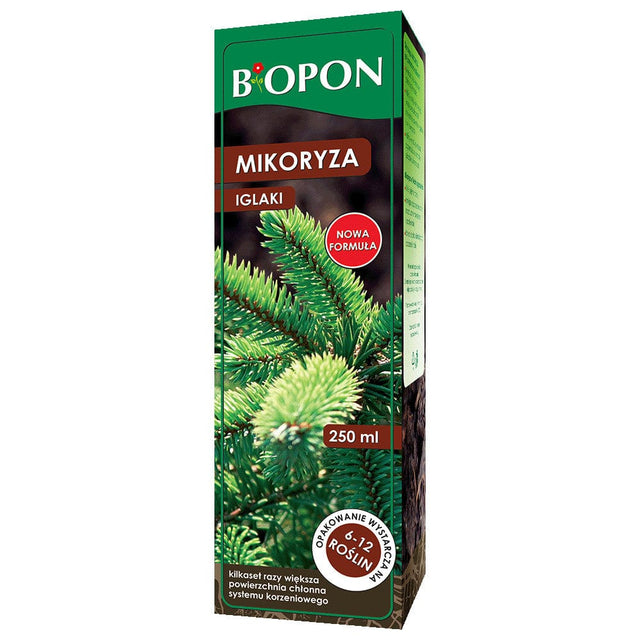 Produkt BIOPON Mikoryza BIOPON szczepionka do iglaków Tuje Sosny Świerki 250 ml 045938