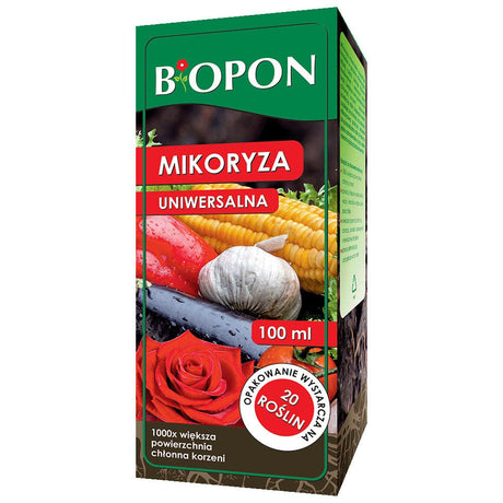 Produkt BIOPON Mikoryza szczepionka uniwersalna BIOPON drzewka kwiaty warzywa 100ml 045168