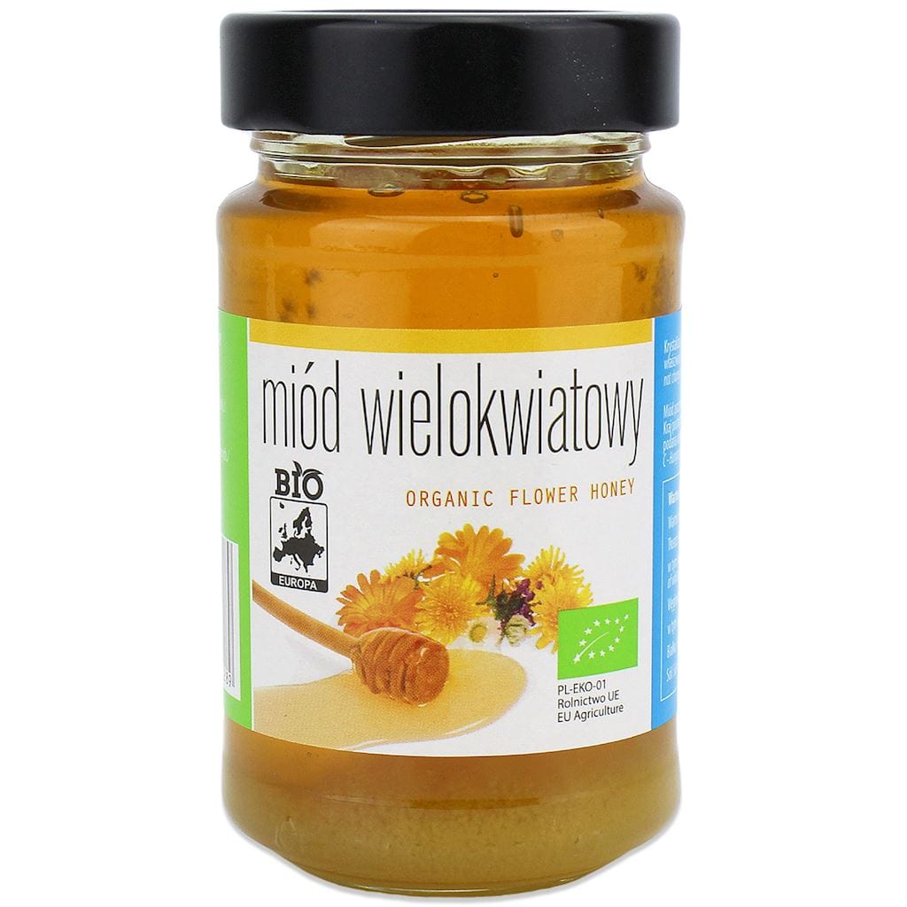 Produkt BIO PLANET - seria INNE MIÓD NEKTAROWY WIELOKWIATOWY BIO 300 g - BIO PLANET 5902983784289