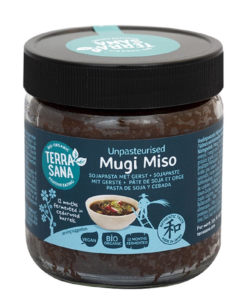 Produkt TERRASANA (kremy, makarony, sosy sojowe, inne) MISO MUGI (PASTA Z SOI I JĘCZMIENIA) BIO 350 g - TERRASANA 8713576271447