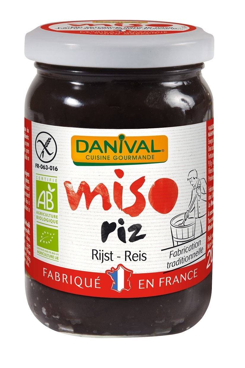 Produkt DANIVAL (miso, kasztany jadalne) MISO RICE (PASTA Z SOI I RYŻU) BEZGLUTENOWE BIO 200 g - DANIVAL 3431590000441