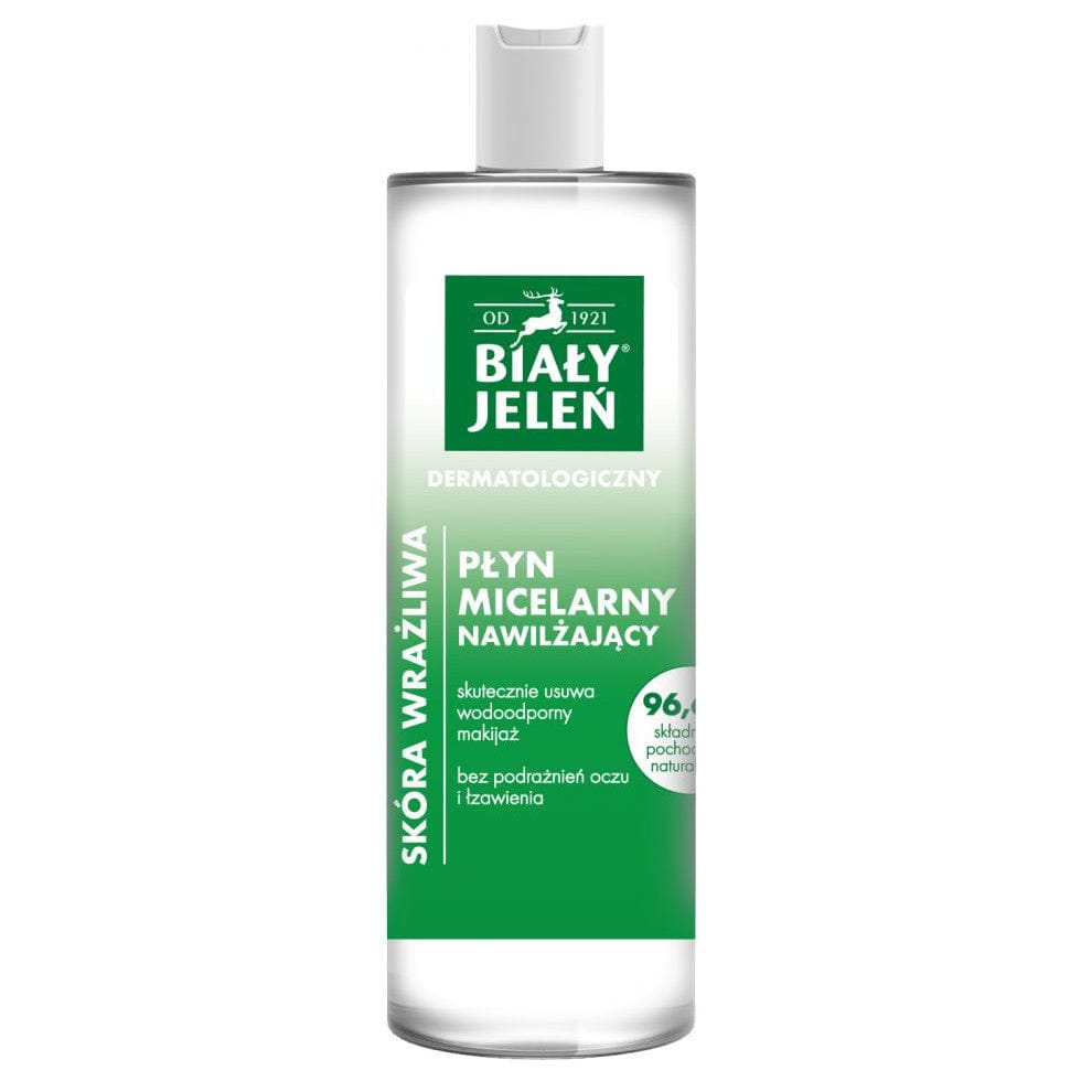 Produkt BIAŁY JELEŃ Mleczka do demakijażu Dermatologiczny nawilżający Płyn micelarny 400ml 001591