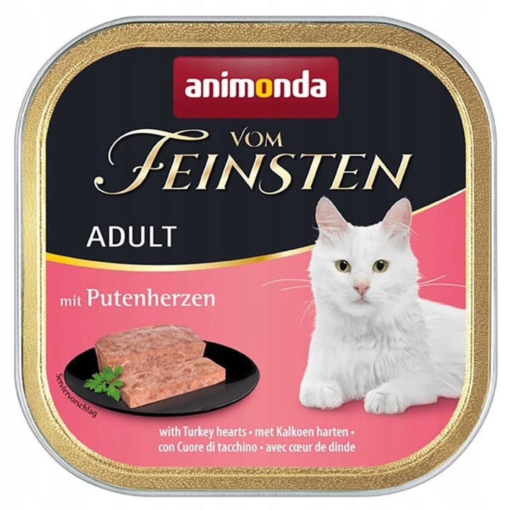 Produkt ANIMONDA Mokra karma dla kota ANIMONDA Vom Feinsten Classic Cat serca indyka - mokra karma dla kota - 100g 045406