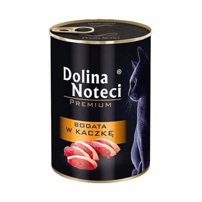 Produkt DOLINA NOTECI Mokra karma dla kota Karma mokra dla kota DOLINA NOTECI Premium z kaczką 400 g S01632