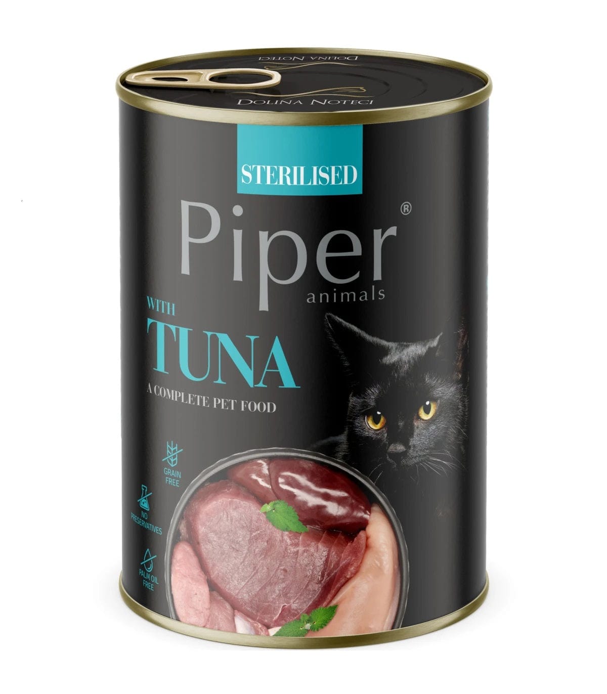 Produkt PIPER Mokra karma dla kota Karma mokra dla kota sterylizowanego PIPER z tuńczykiem 400g 045243
