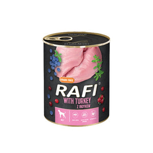 Produkt RAFI Mokra karma dla kota Karma mokra dla psa Dolina Noteci RAFI MIX 24x800 g Z00075