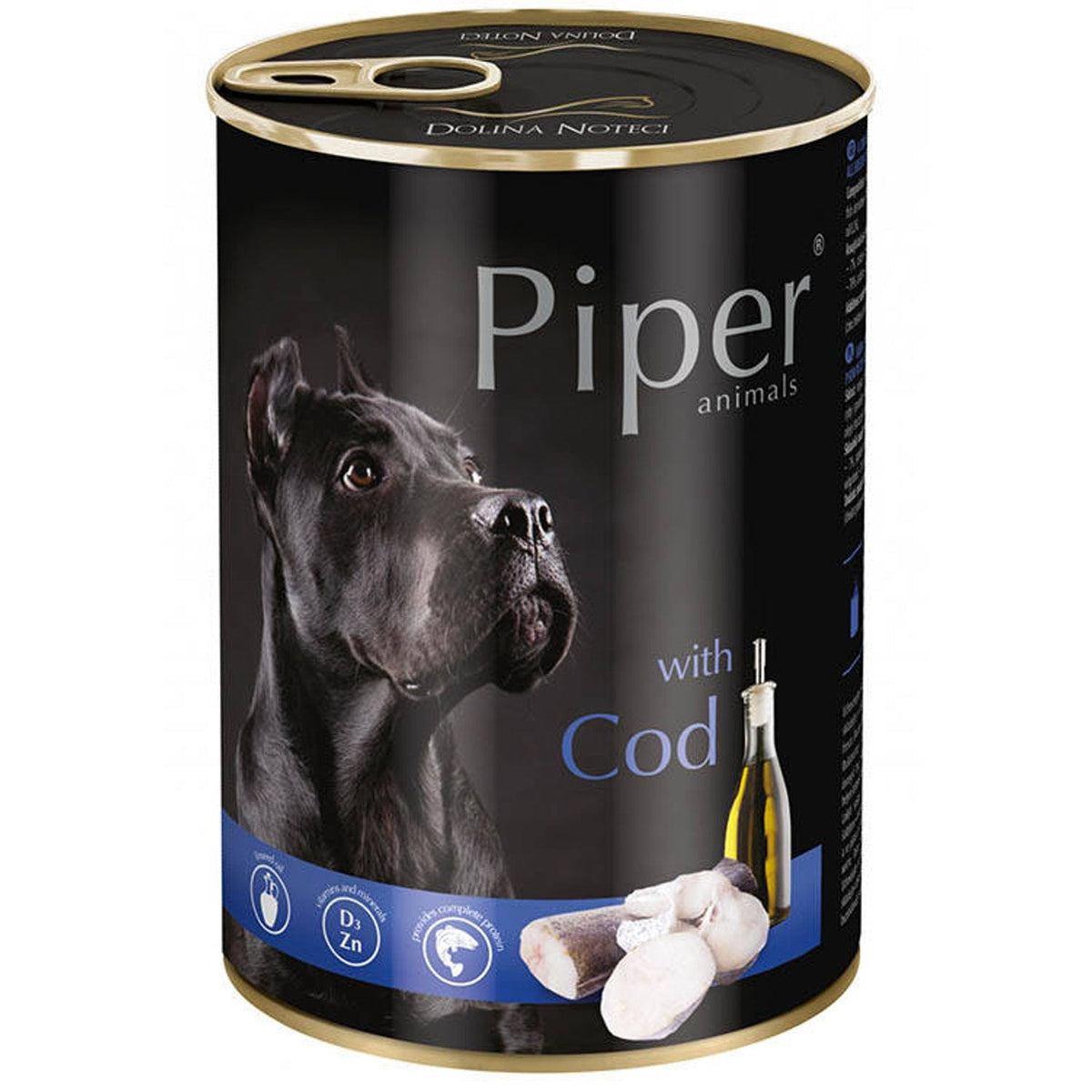 Produkt PIPER Mokra karma dla psa 12x Karma mokra dla psa PIPER z dorszem 800g K_S00350_12