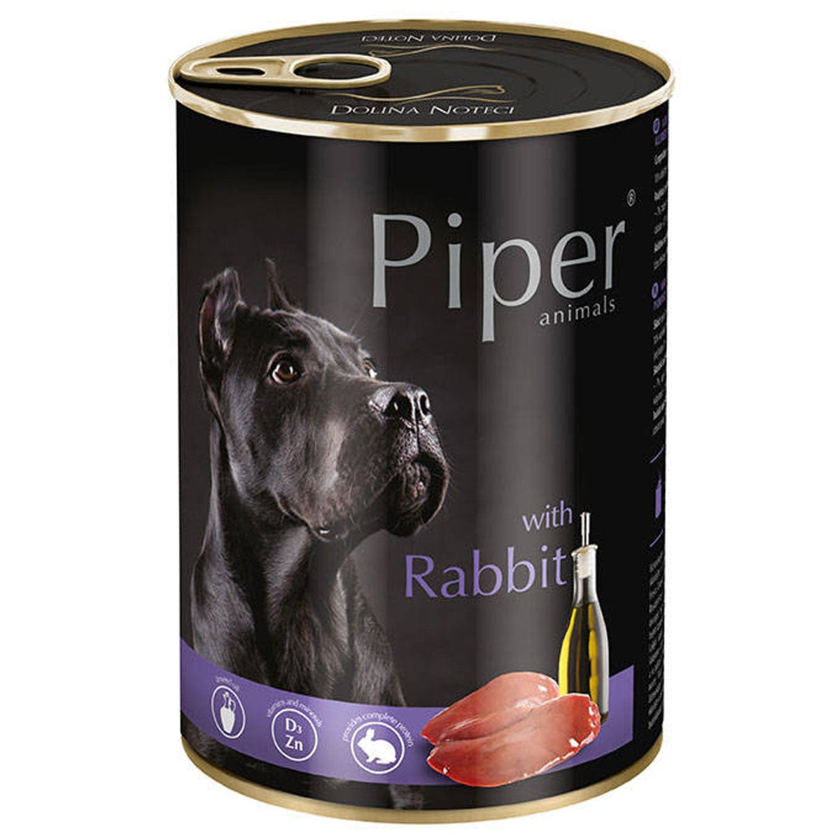Produkt PIPER Mokra karma dla psa 12x Karma mokra dla psa PIPER z królikiem 800g K_S00349_12