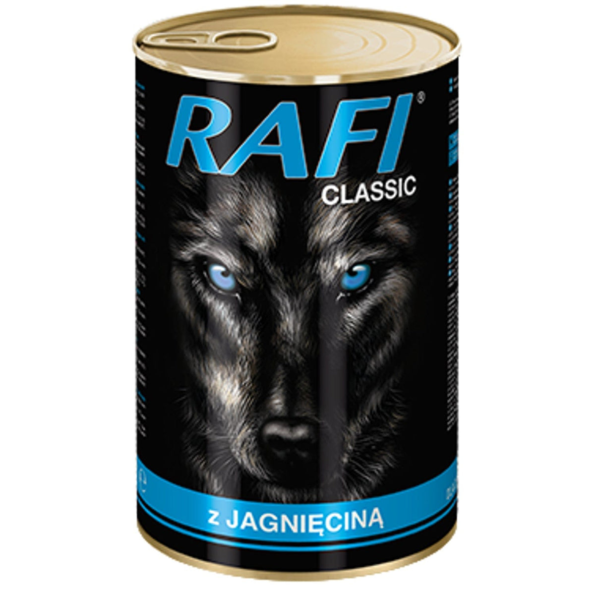 Produkt RAFI Mokra karma dla psa Karma dla psa RAFI CLASSIC Z JAGNIĘCINĄ 1240 g S00319