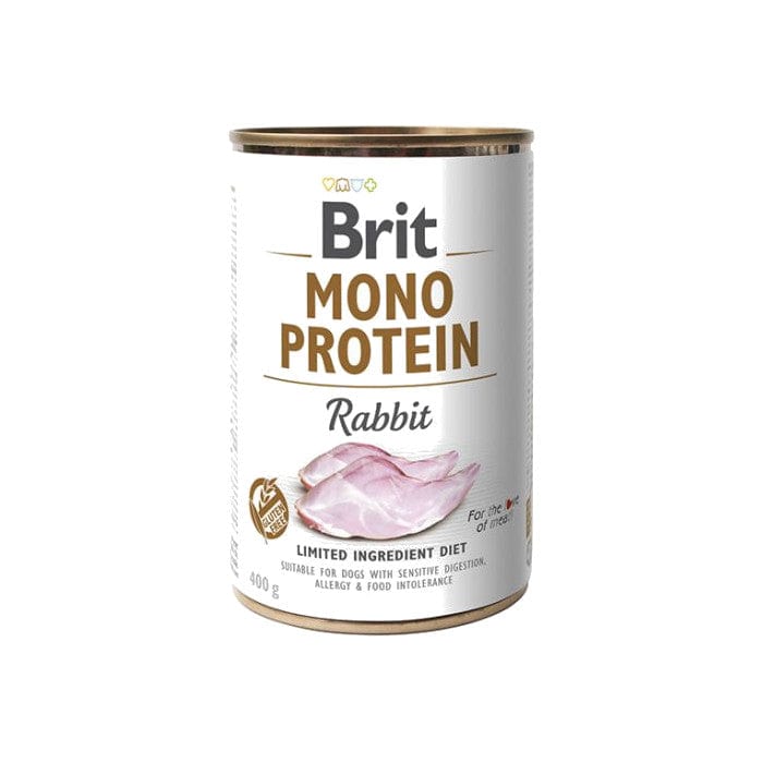 Produkt BRIT Mokra karma dla psa Karma mokra dla psa BRIT Mono Protein królik 400 g S01777