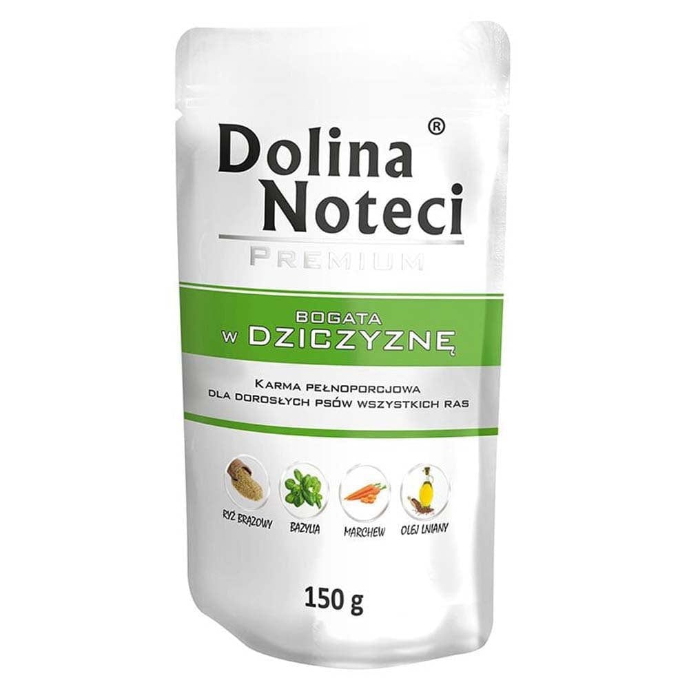 Produkt DOLINA NOTECI Mokra karma dla psa Karma mokra dla psa DOLINA NOTECI Premium Dziczyzna 150 g S01815