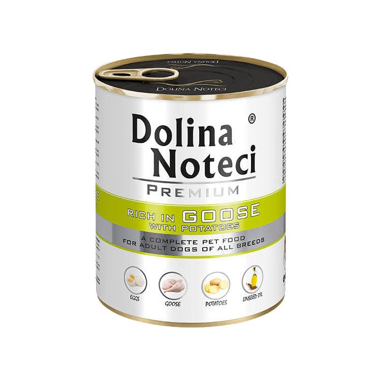 Produkt DOLINA NOTECI Mokra karma dla psa Karma mokra dla psa DOLINA NOTECI Premium Gęś z ziemniakami 800 g S01660