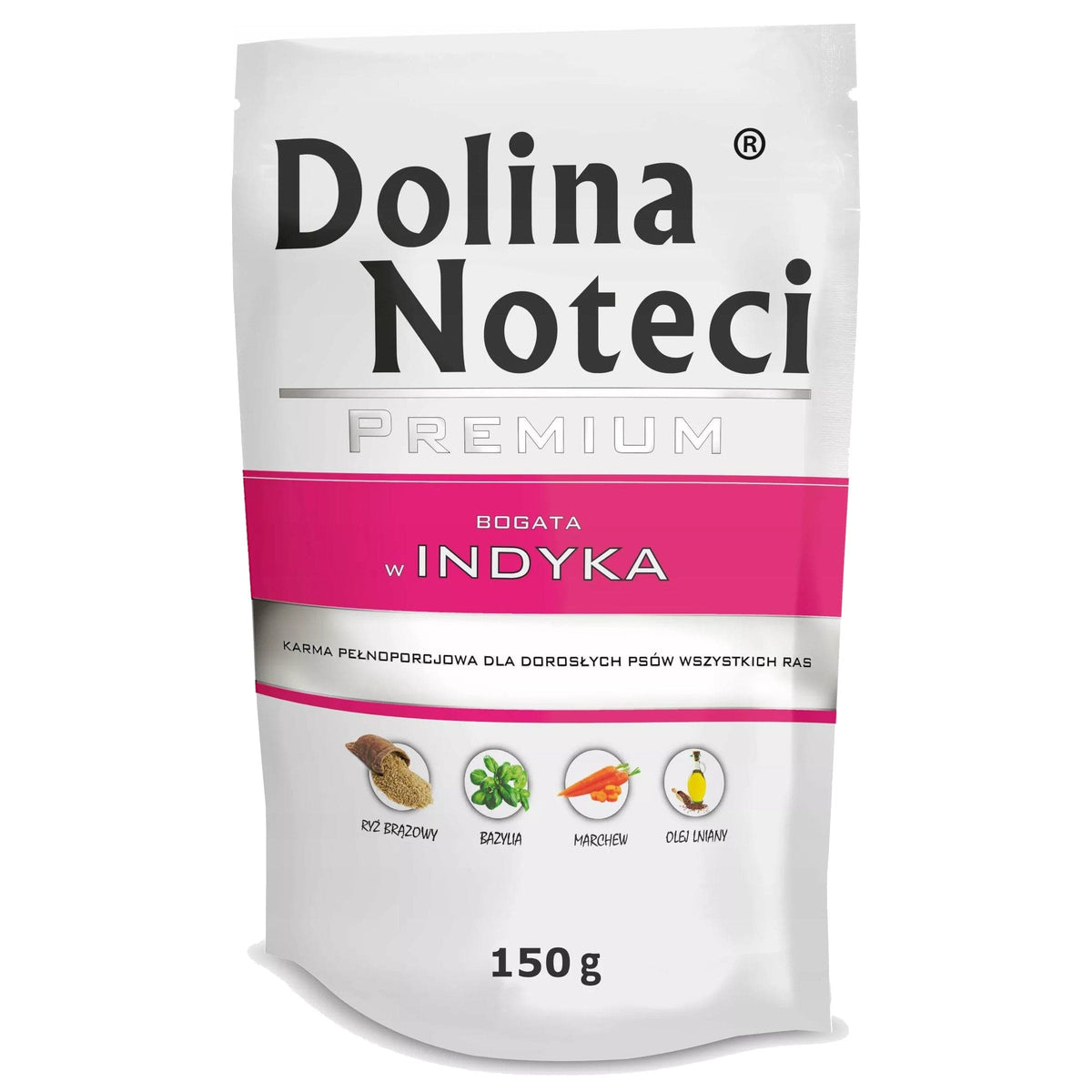 Produkt DOLINA NOTECI Mokra karma dla psa Karma mokra dla psa DOLINA NOTECI Premium Indyk 150 g S01814