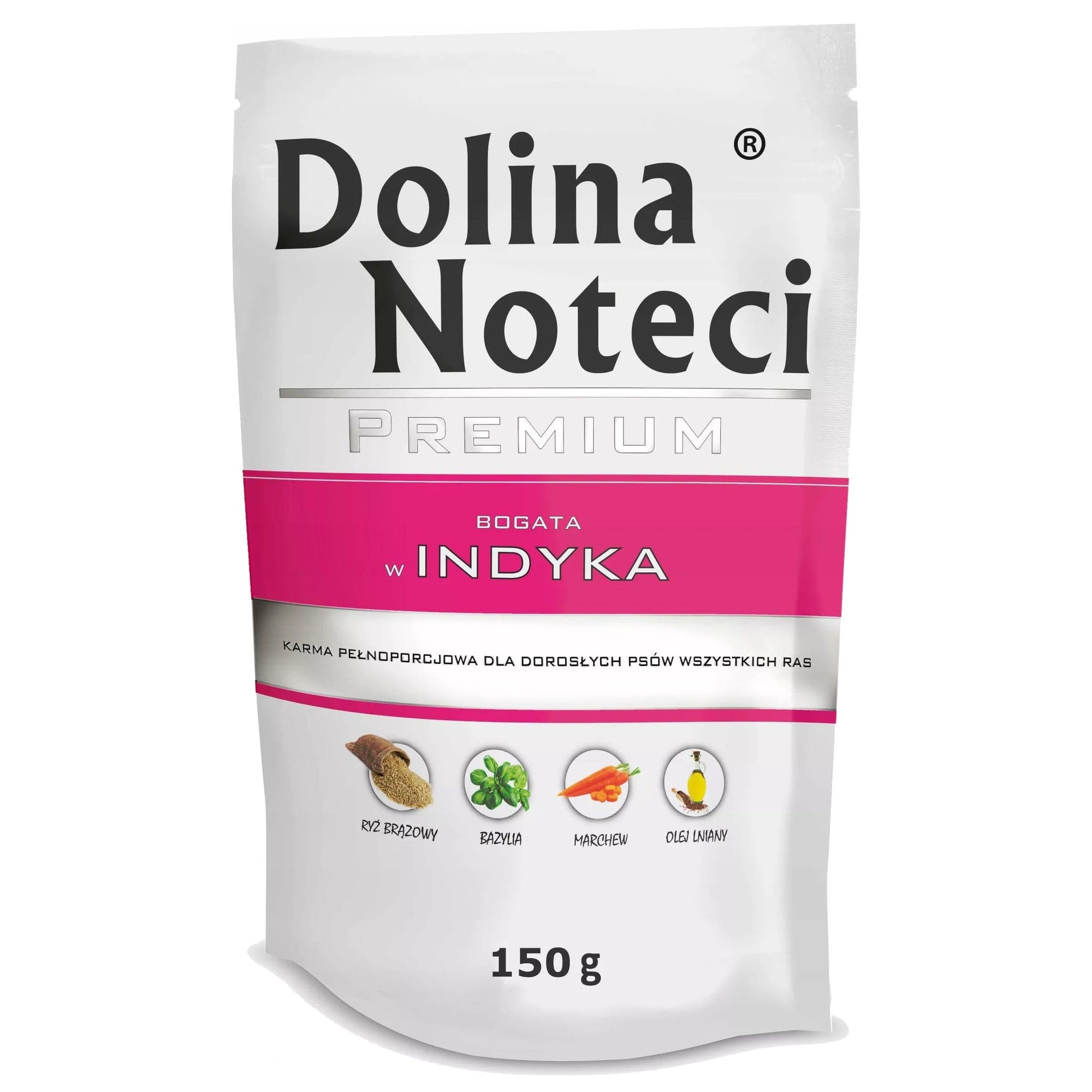 Produkt DOLINA NOTECI Mokra karma dla psa Karma mokra dla psa DOLINA NOTECI Premium Indyk 150 g S01814