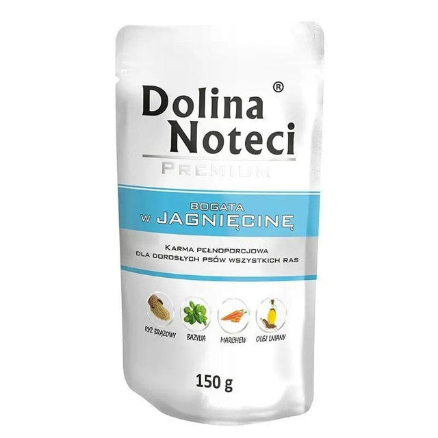 Produkt DOLINA NOTECI Mokra karma dla psa Karma mokra dla psa DOLINA NOTECI Premium Jagnięcina 150 g S01788