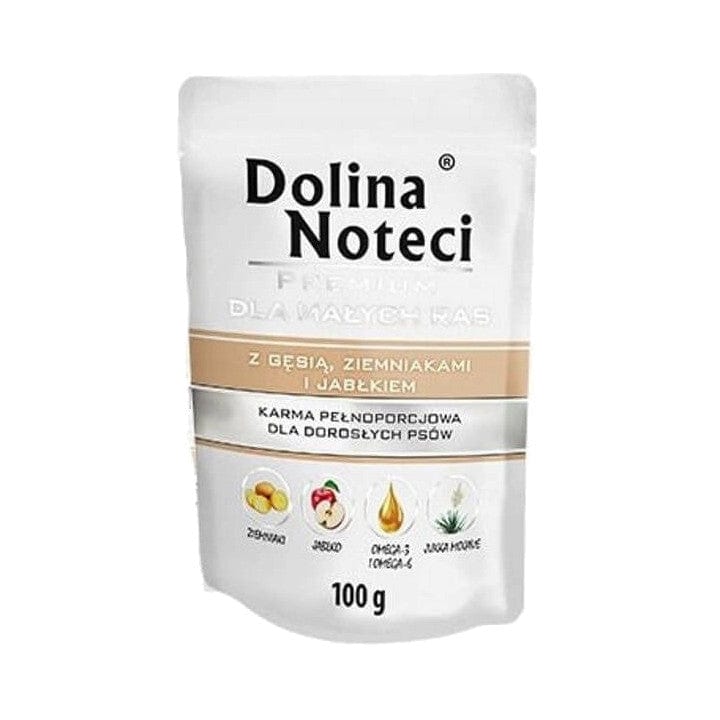 Produkt DOLINA NOTECI Mokra karma dla psa Karma mokra dla psa DOLINA NOTECI Premium Mini z gęsią, ziemniakami i jabłkiem 100 g S01901