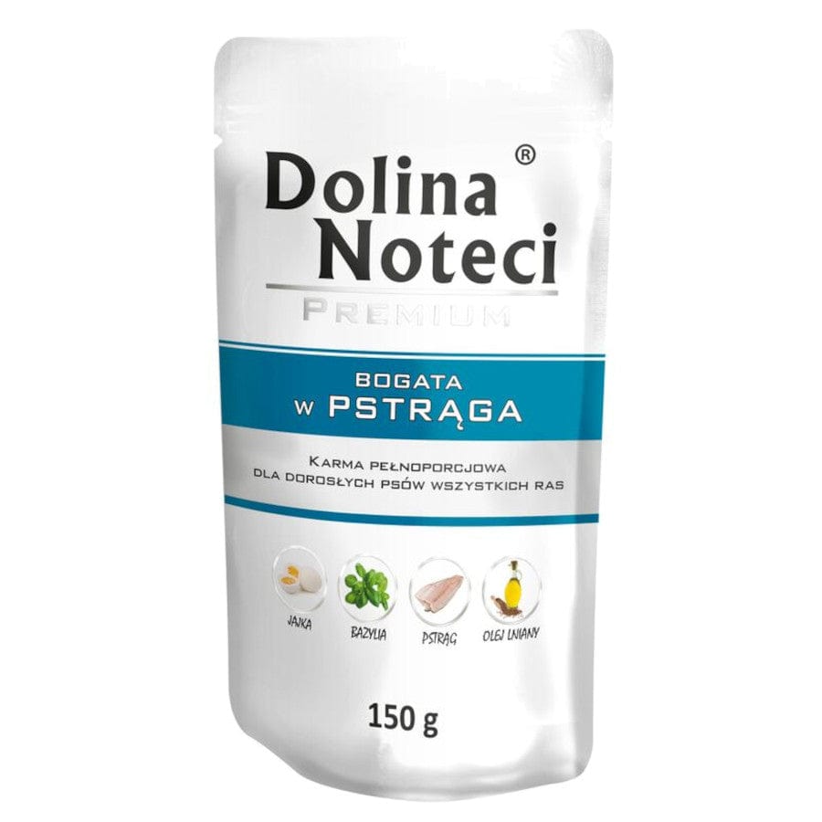Produkt DOLINA NOTECI Mokra karma dla psa Karma mokra dla psa DOLINA NOTECI Premium Pstrąg 150 g S01813