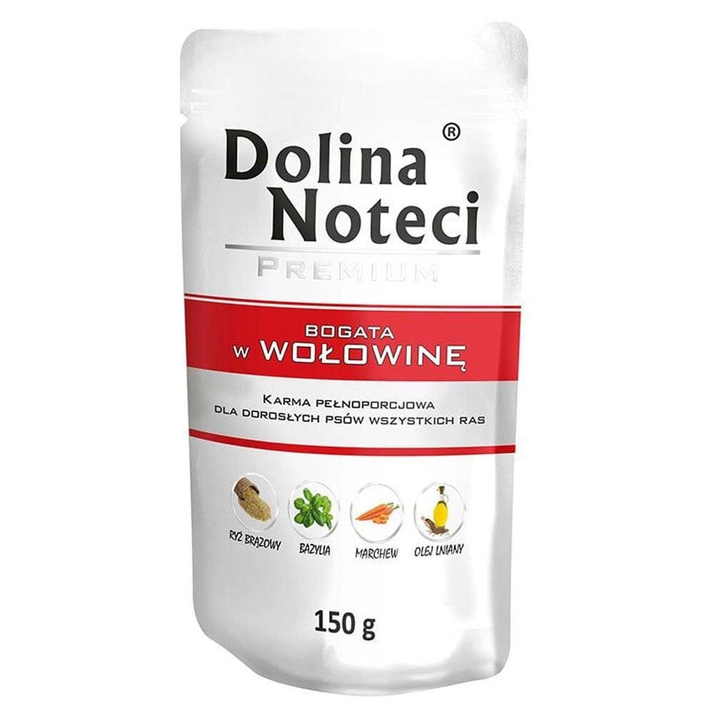 Produkt DOLINA NOTECI Mokra karma dla psa Karma mokra dla psa DOLINA NOTECI Premium Wołowina 150 g S01812