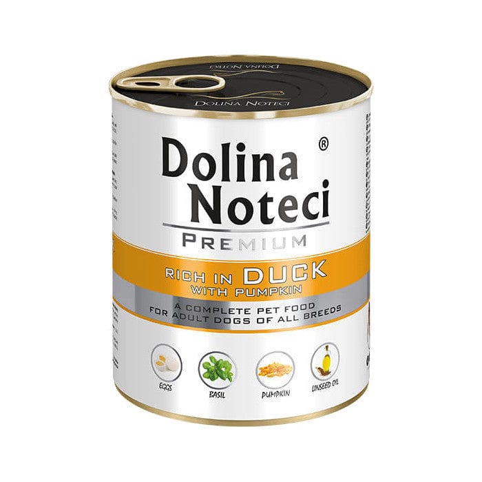 Produkt DOLINA NOTECI Mokra karma dla psa Karma mokra dla psa DOLINA NOTECI Premium z kaczką i dynią 800 g S01636
