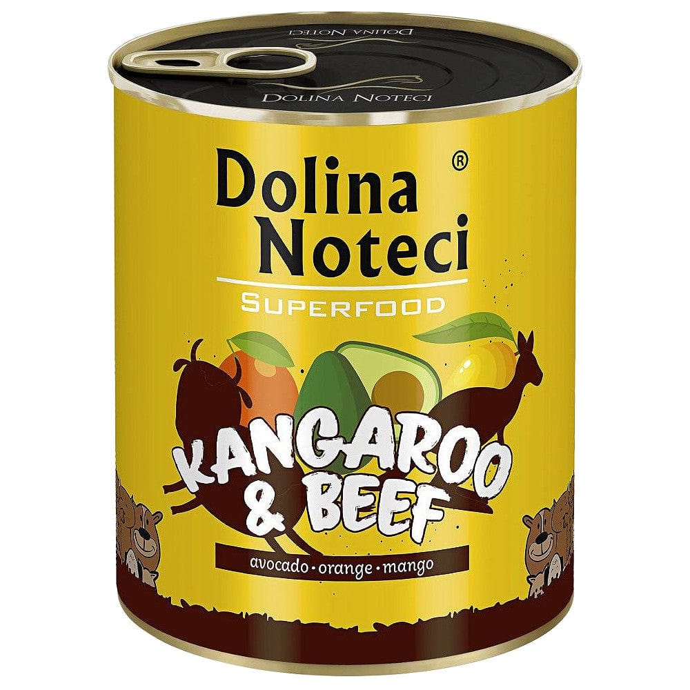 Produkt DOLINA NOTECI Mokra karma dla psa Karma mokra dla psa DOLINA NOTECI Superfood kangur i wołowina 800 g S01904