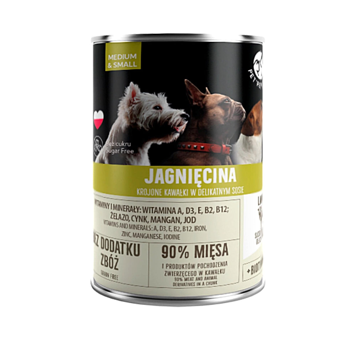 Produkt PET REPUBLIC Mokra karma dla psa Karma mokra dla psa PET REPUBLIC z jagnięciną 400 g S00767