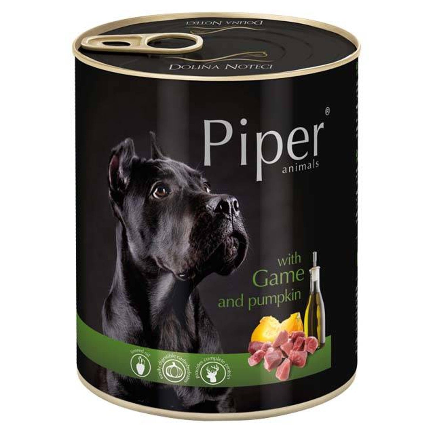 Produkt PIPER Mokra karma dla psa Karma mokra dla psa PIPER z dziczyzną i dynią 800g S00330