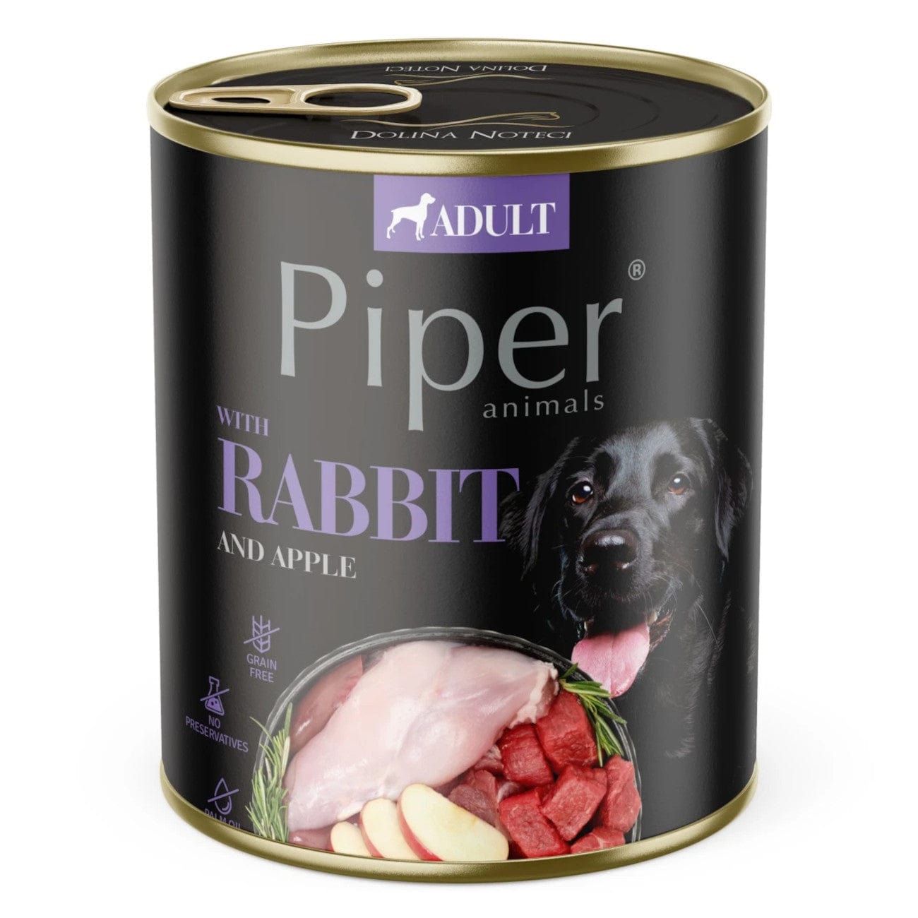 Produkt PIPER Mokra karma dla psa Karma mokra dla psa PIPER z królikiem i jabłkiem 800g 001747