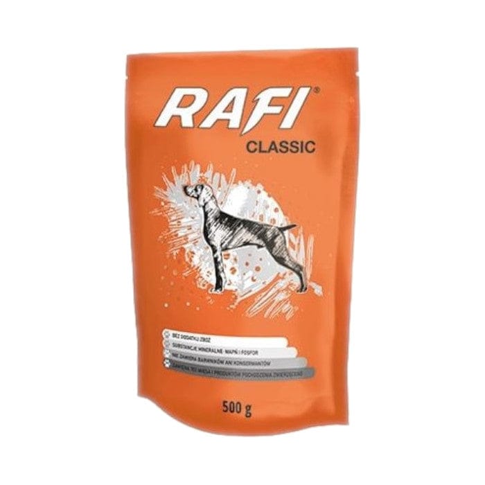 Produkt RAFI Mokra karma dla psa Karma mokra dla psa RAFI Classic bez zbóż 500 g S01621