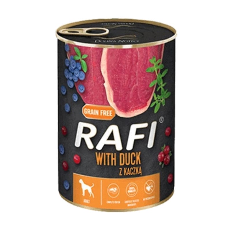 Produkt RAFI Mokra karma dla psa Karma mokra dla psa RAFI Mix smaków 24x400g Z00613