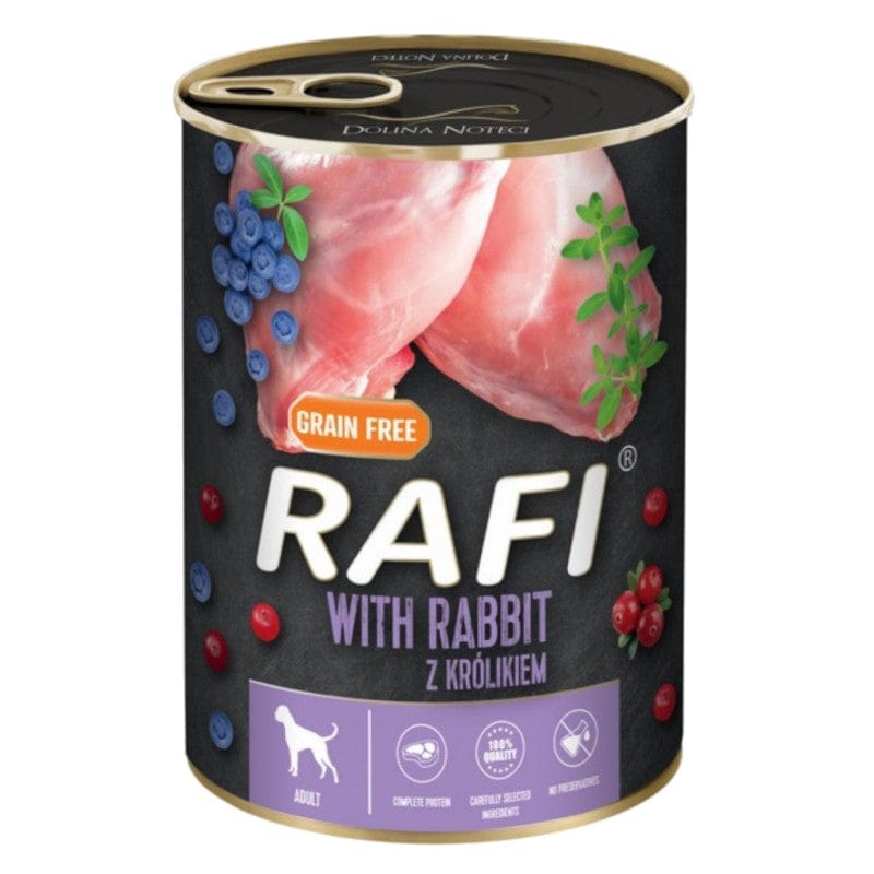 Produkt RAFI Mokra karma dla psa Karma mokra dla psa RAFI Mix smaków 24x400g Z00613