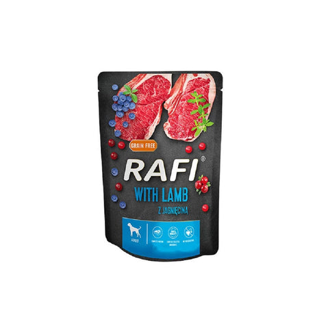 Produkt RAFI Mokra karma dla psa Karma mokra dla psa RAFI z jagnięciną 300 g S00466