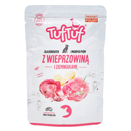 Produkt TUF TUF Mokra karma dla psa Karma mokra dla psa TUF TUF wieprzowina z ziemniakami 100 g S01562