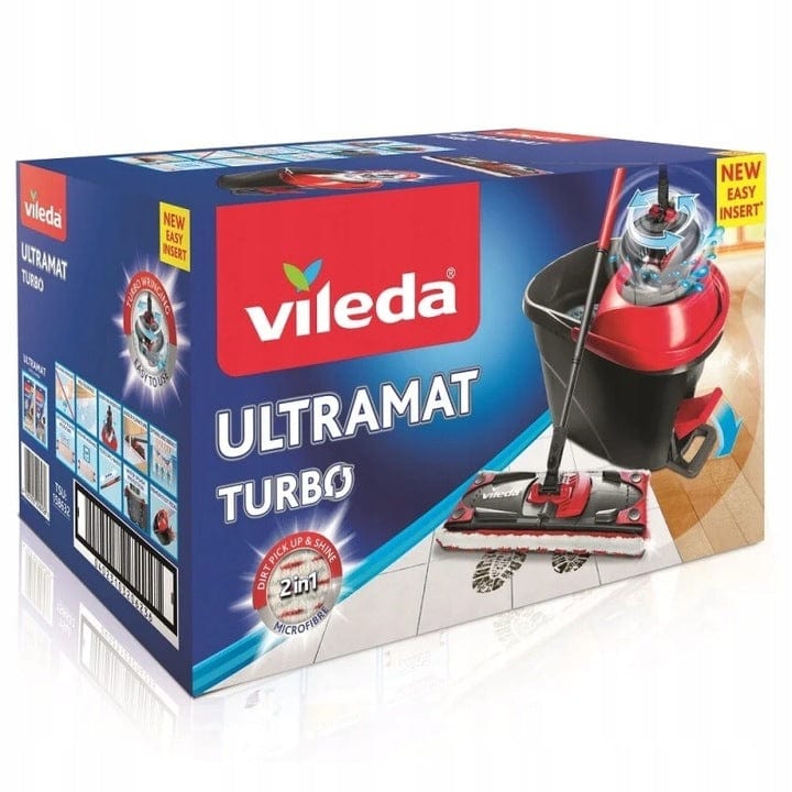 Produkt VILEDA Mopy i wkłady Mop obrotowy wiadro VILEDA Ultramat TURBO Set paleta 42 sztuki K_021299_42