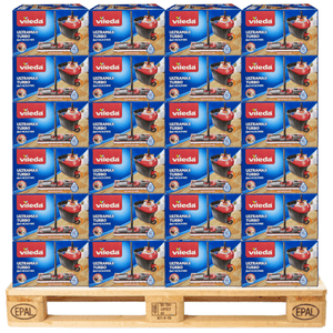 Produkt VILEDA Mopy i wkłady Mop obrotowy wiadro VILEDA Ultramat TURBO Set paleta 42 sztuki K_021299_42
