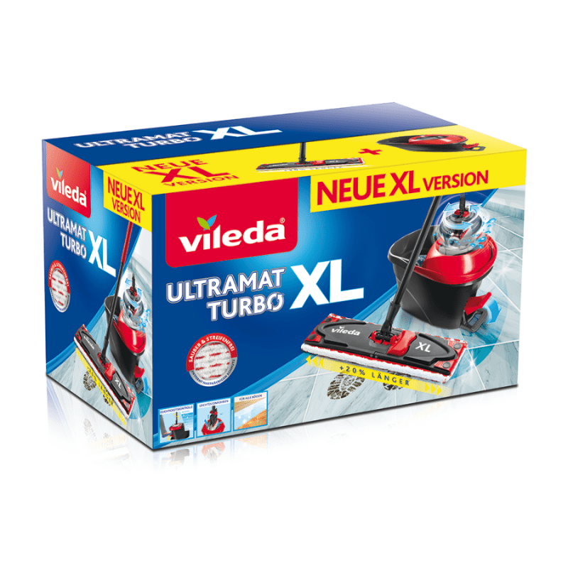 Produkt VILEDA Mopy i wkłady Mop obrotowy wiadro VILEDA Ultramax Turbo XL 026669