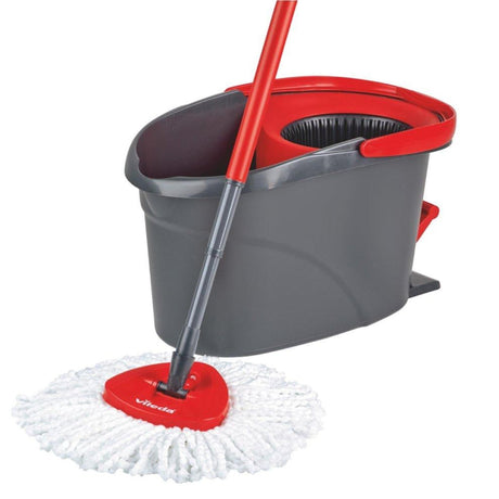 Produkt VILEDA Mopy i wkłady Zestaw Mop obrotowy i wiadro VILEDA Easy Wring&Clean Turbo 1 szt 007874