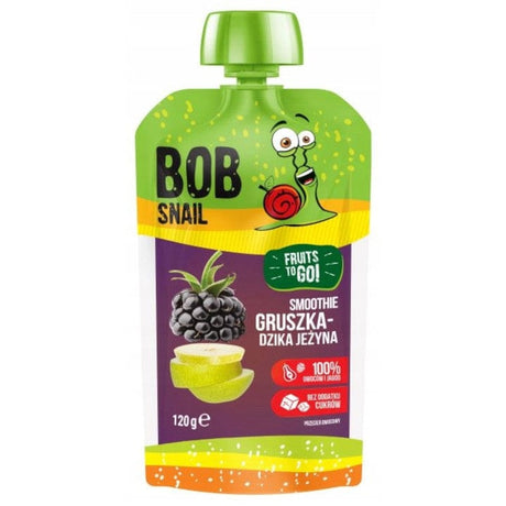 Produkt BOB SNAIL Mus owocowy BOB SNAIL 120g Gruszka Jerzyna Smoothie 001964