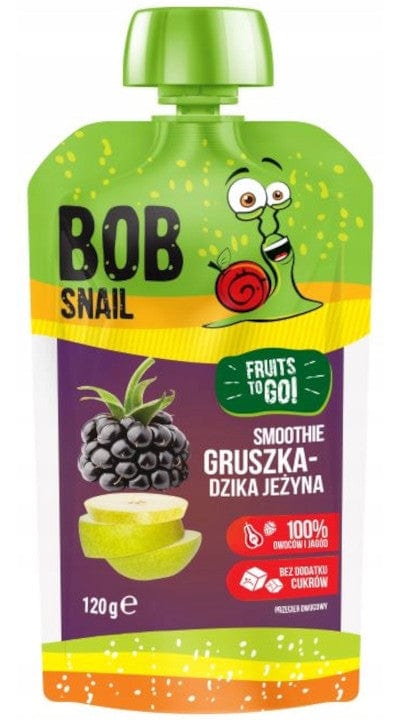 Produkt BOB SNAIL Mus owocowy BOB SNAIL 120g Gruszka Jerzyna Smoothie 001964