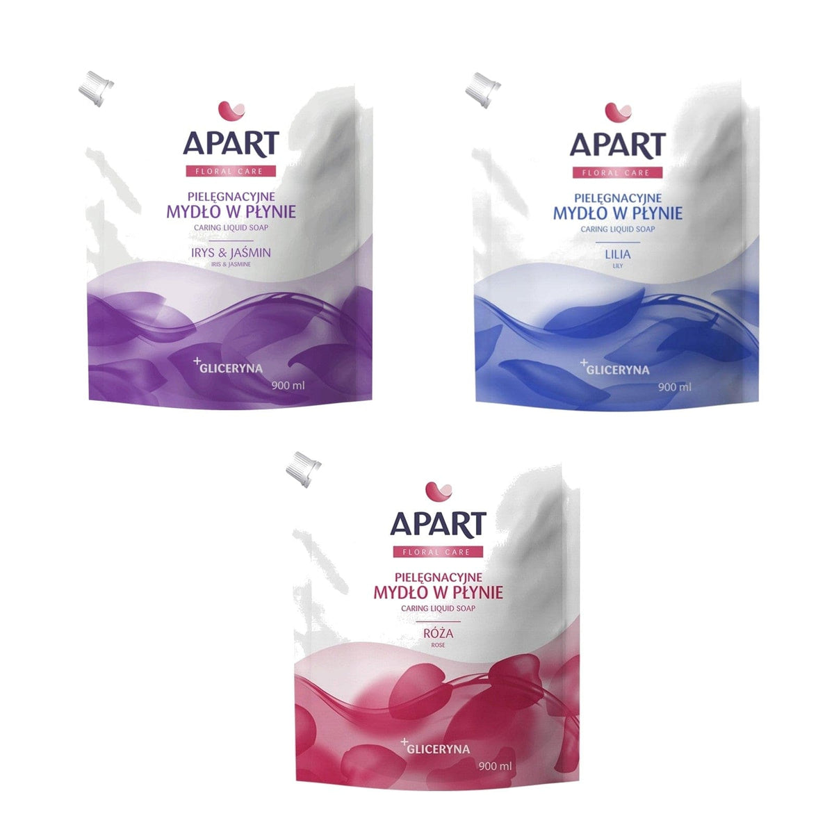 Produkt APART Mydła Mydło w płynie APART 3x 900 ml Z00337