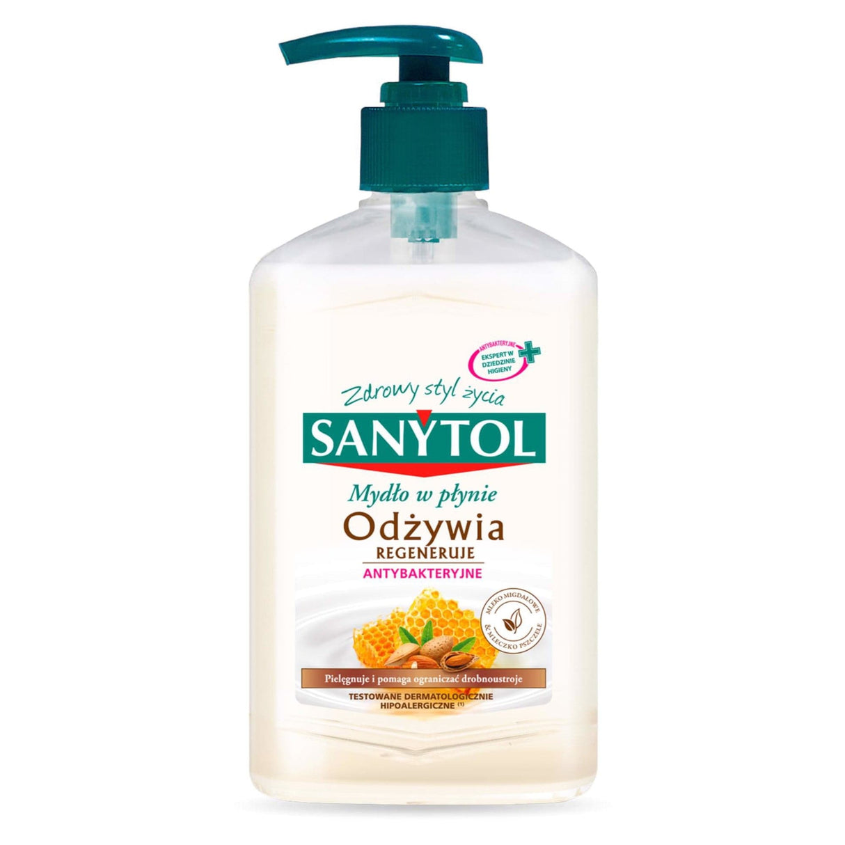 Produkt Vollmart24.com Mydła Mydło w płynie SANYTOL Odżywcze Antybakteryjne 250 ml 001488