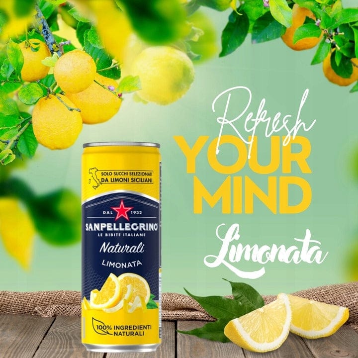 Produkt SAN PELLEGRINO Napój gazowany SAN PELLEGRINO Cytrusowy Aranciata Limonata 24x 330 ml Z00423