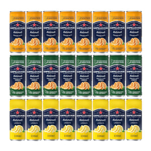Produkt SAN PELLEGRINO Napój gazowany SAN PELLEGRINO Cytrusowy Aranciata Limonata 24x 330 ml Z00423