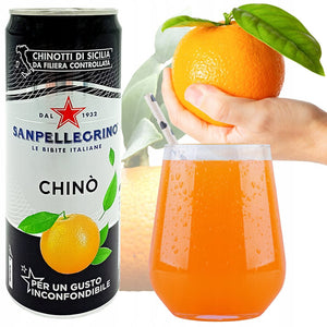 Produkt SAN PELLEGRINO Napój gazowany SAN PELLEGRINO Cytrusy Aranciata Chino 12x 330 ml Z00674